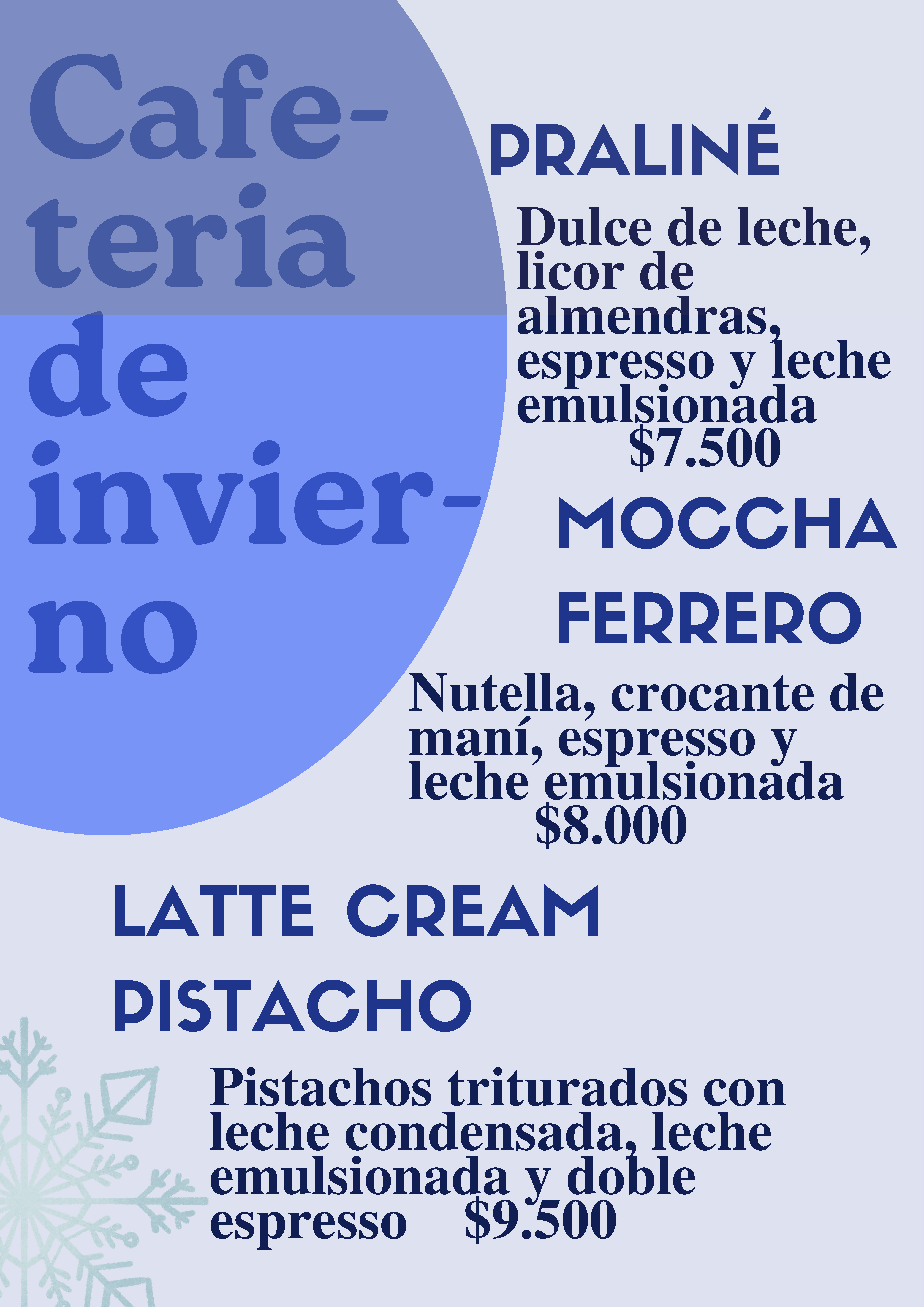 Romero Cafe Menu